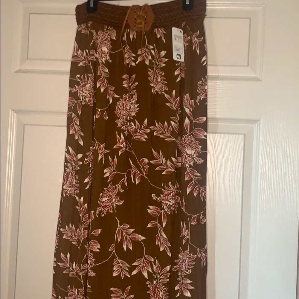 Floral Maxi Skirt